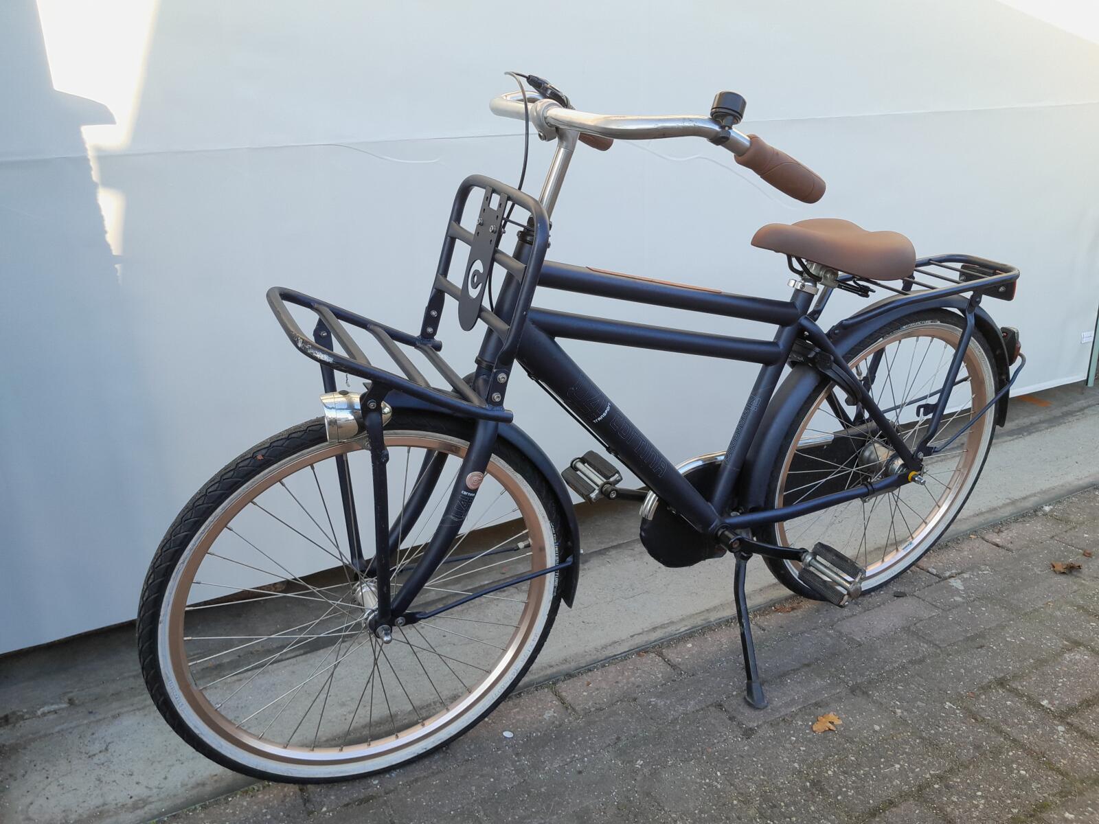 Cortina U4 Transport kinderfiets - tweedehands, 3 versnellingen, terugtraprem 4/5