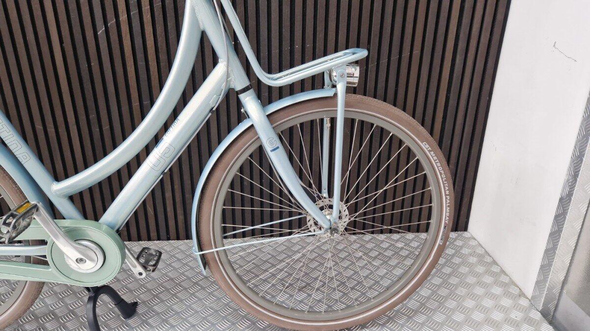 Cortina U5 gebruikt 58 cm, Shimano Nexus 7, lichtblauw 3/3