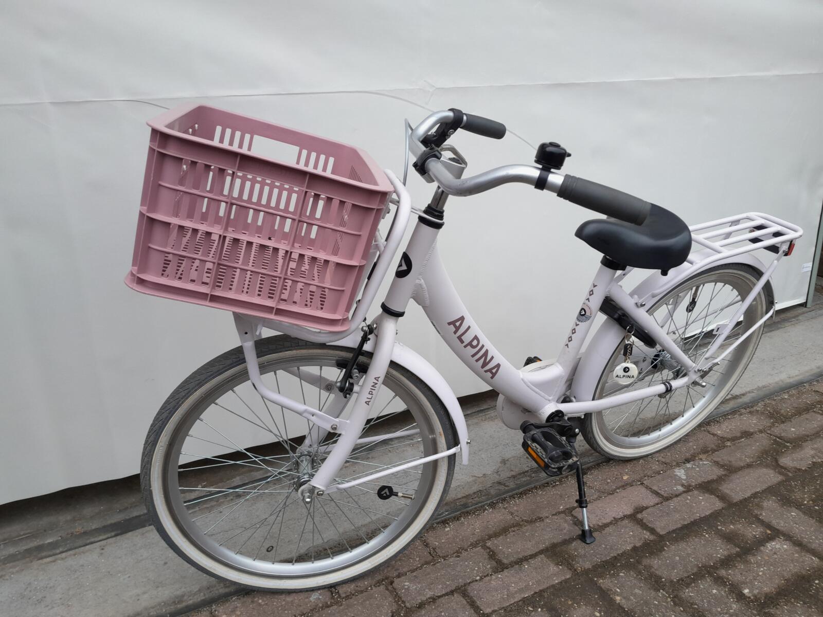 Alpina Clubb 22" kinderfiets frosty pink matt 3/5