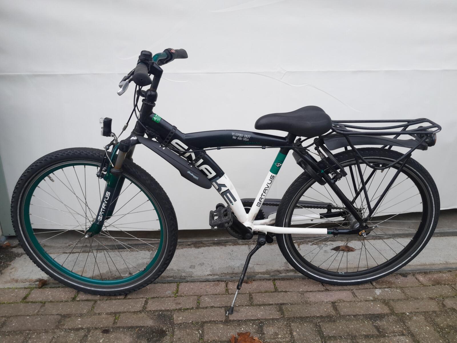 Batavus Snake 26" - 3 versnellingen, voorvorkvering 3/5