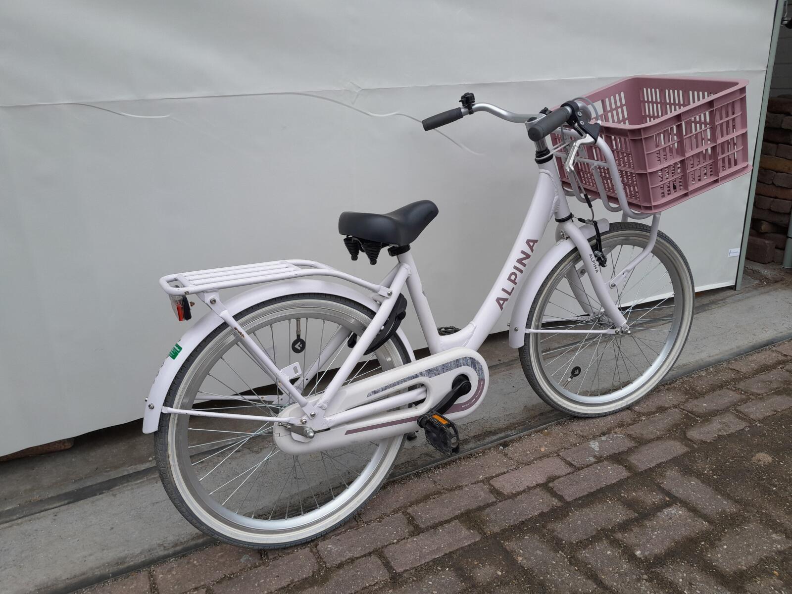 Alpina Clubb 22" kinderfiets frosty pink matt 2/5