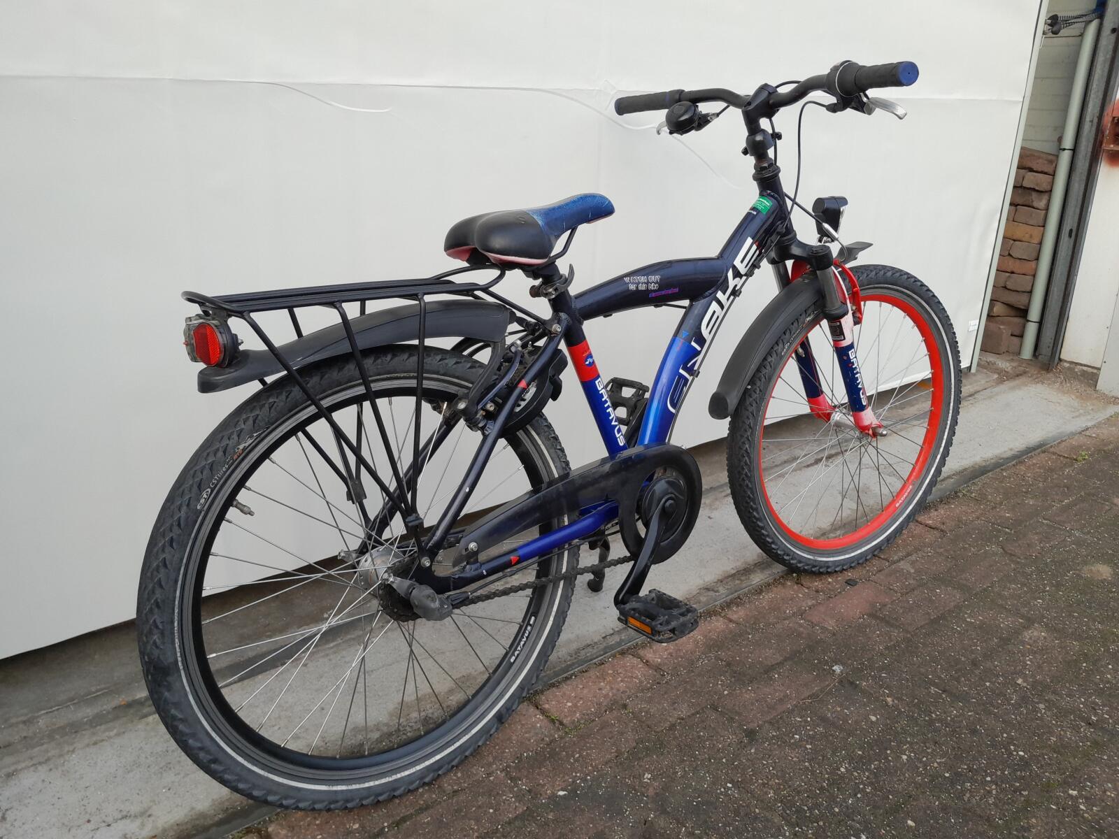 Batavus Snake 24" Kids - 3v, handremmen en terugtraprem 2/5