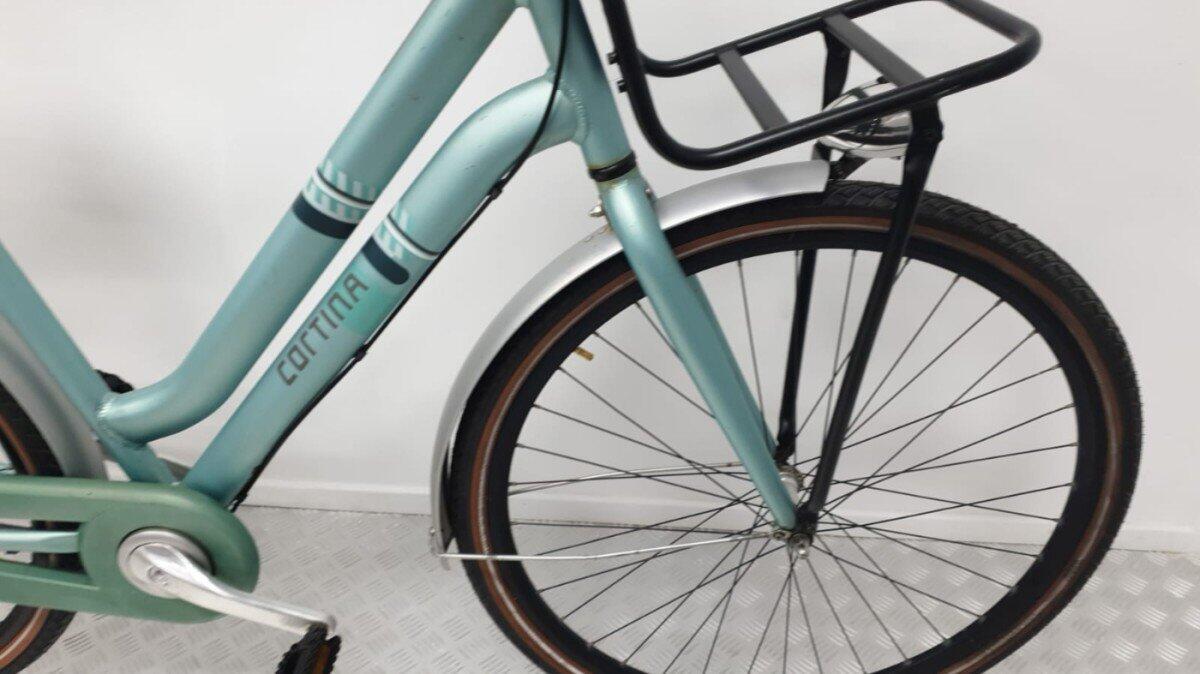 Cortina Crush| Gebruikt | 3 maanden garantie | 28 inch, Shimano Nexus, blauw 2/3