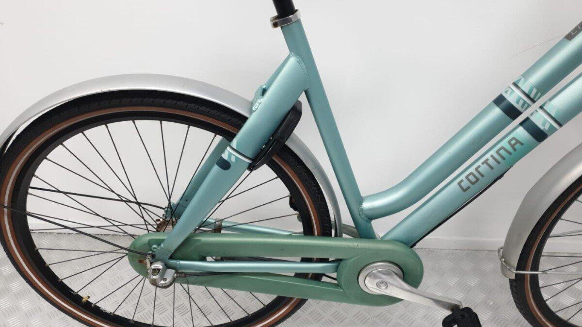 Cortina Crush| Gebruikt | 3 maanden garantie | 28 inch, Shimano Nexus, blauw 3/3