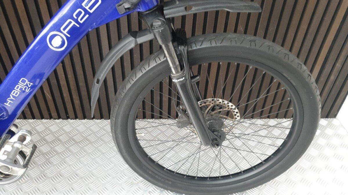 Hybrid 24" fatbike - Gebruikt - blauw - 1 jaar garantie 2/6