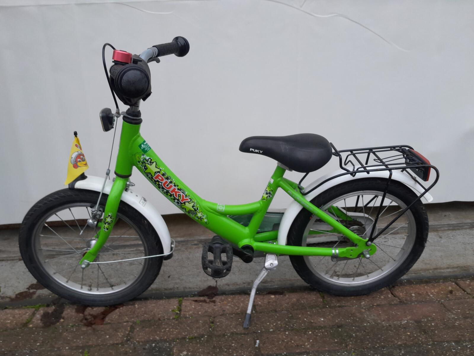 Puky meisjesfiets 16" groen 3/5