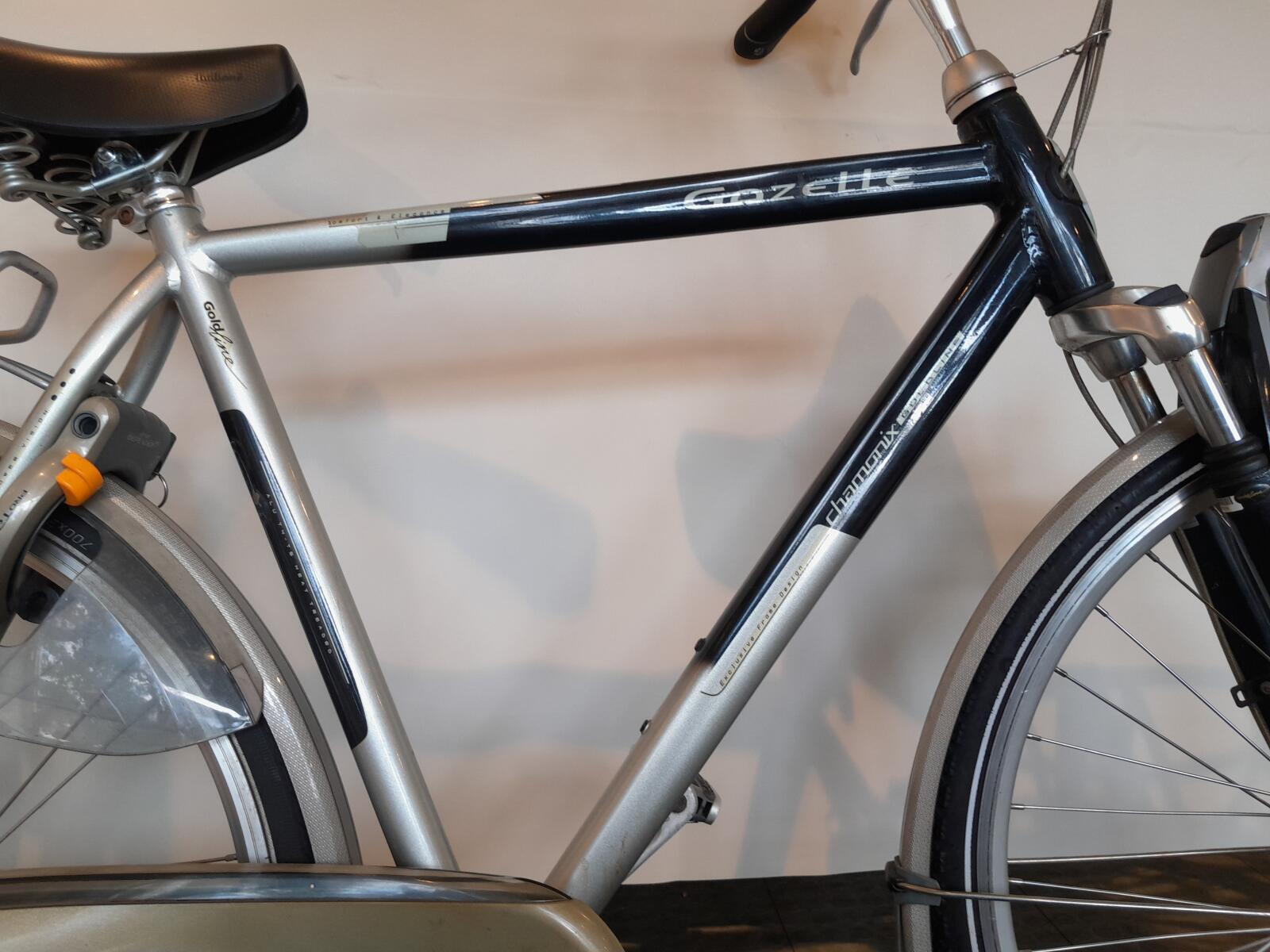 Gazelle Chamonix Goldline - Heren 57 cm, 8V, Champagne 2/5