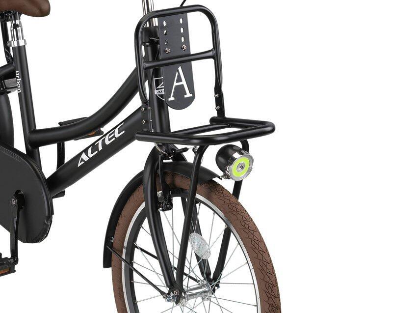 Altec Urban zwart kinderfiets, staal, 1 versnelling 4/5