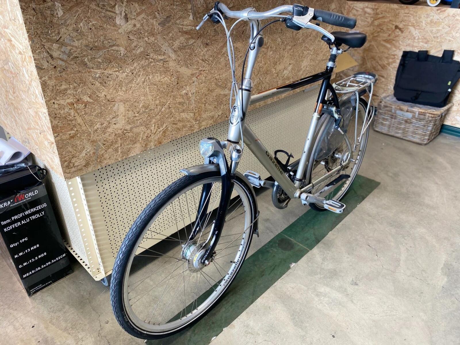 Gazelle Medeo Excellent - heren stadsfiets 65 cm, 24v, Schwalbe Marathon Plus 7/7