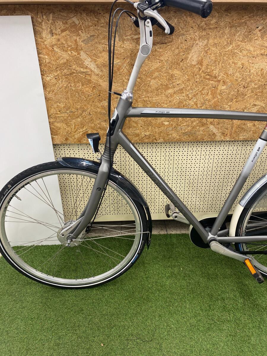 Batavus f, metal/grijs 2/7