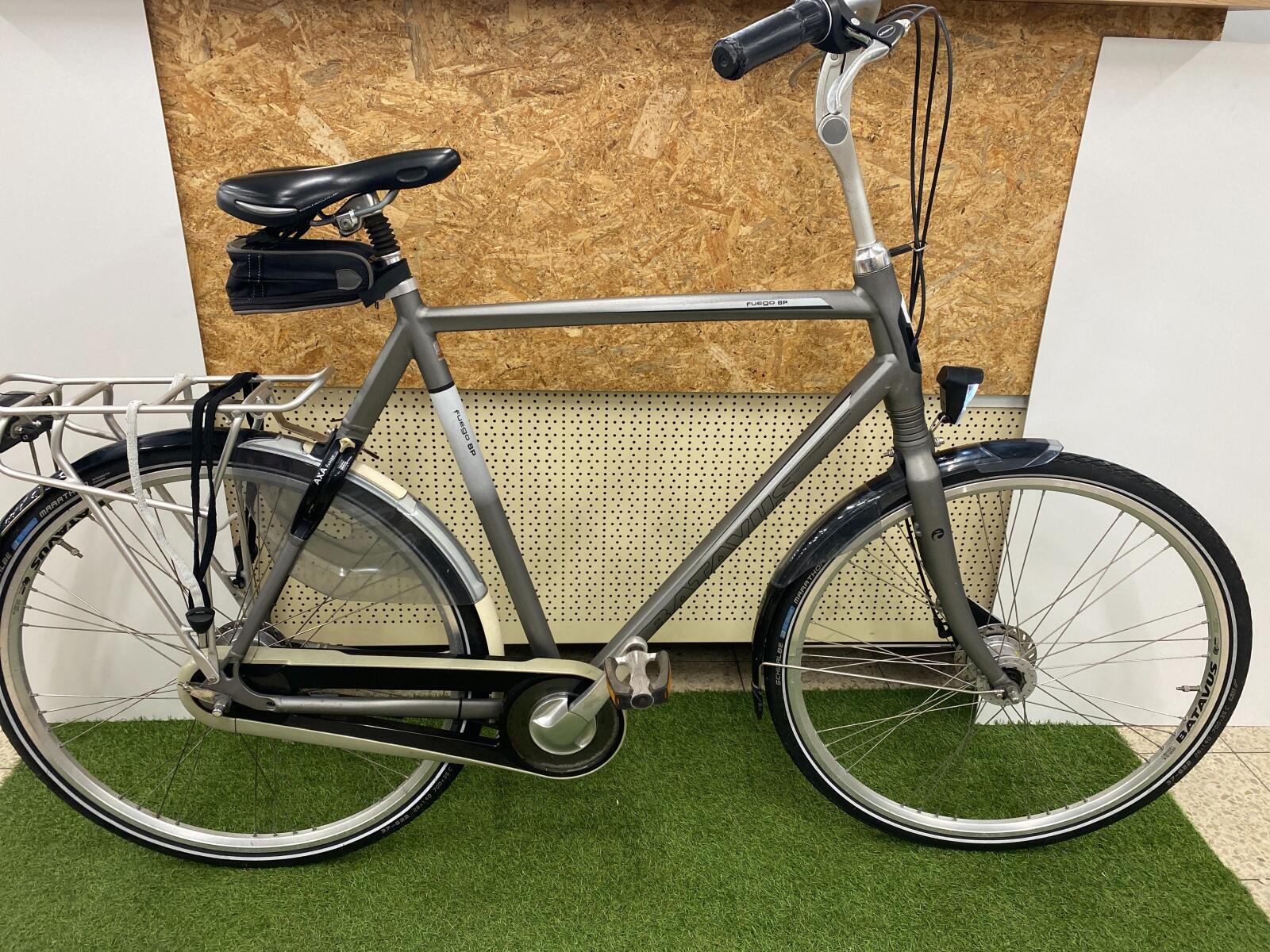 Batavus f, metal/grijs 5/7