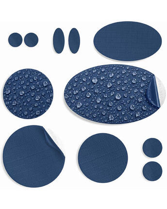 Reparatiepatch donsjas, zelfklevend, waterdicht, tent- en slaapzakreparatie