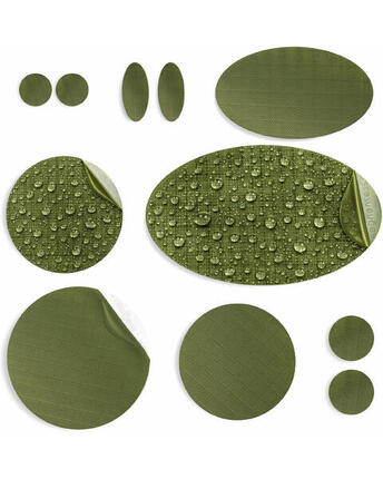 Reparatiepatch donsjas, zelfklevend, waterdicht, tent- en slaapzakreparatie