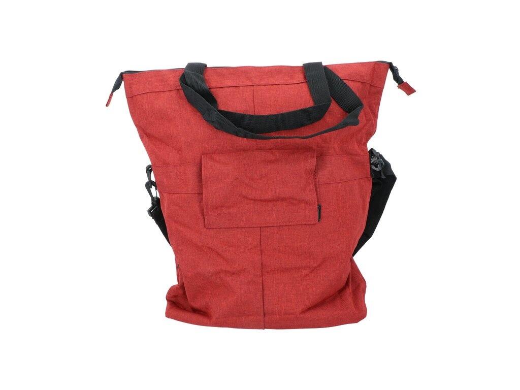 Dresco Multifunctionele Enkele Fietstas - 18 Liter - Rood 5/7