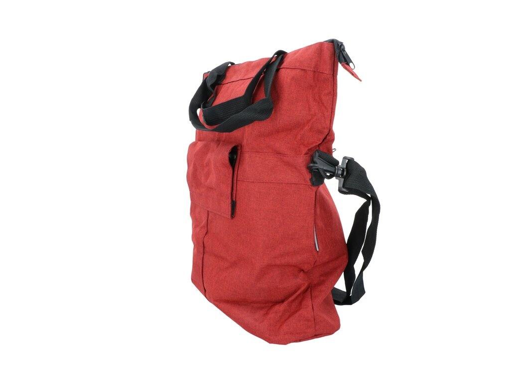 Dresco Multifunctionele Enkele Fietstas - 18 Liter - Rood 4/7