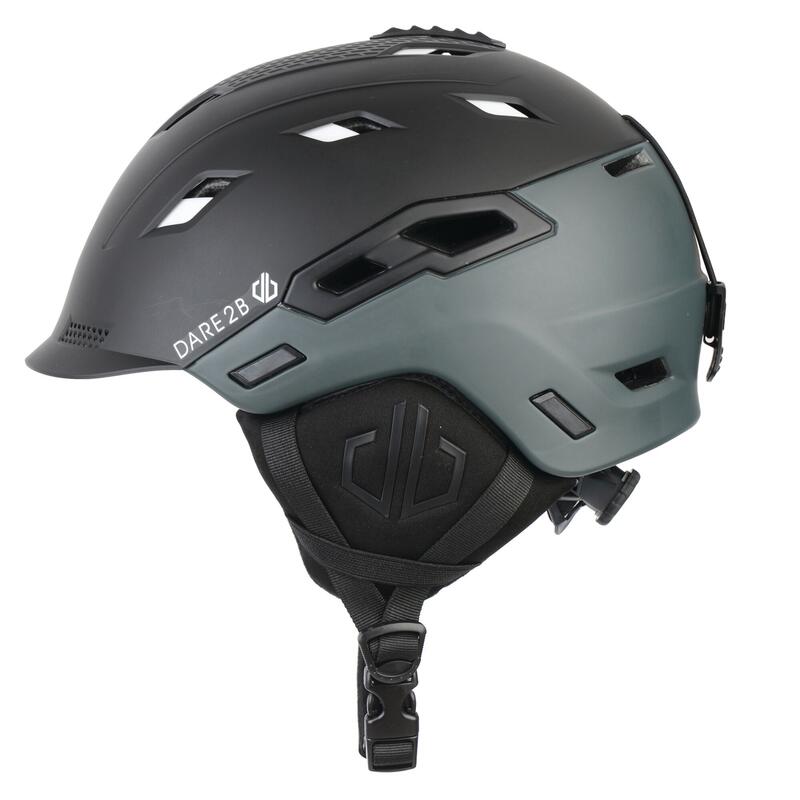 Dare 2B skihelm Lega unisex ABS zwart/grijs maat L/XL