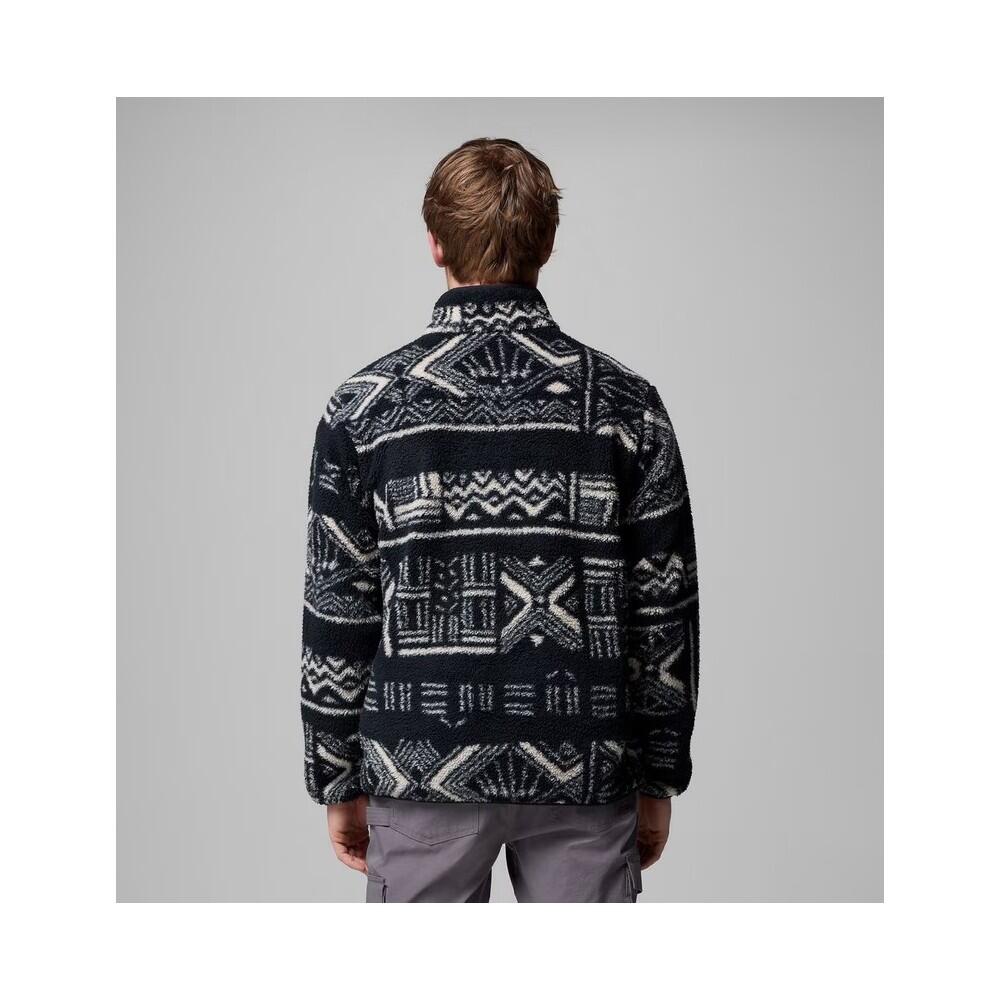 COLUMBIA Polaire Demi-zip en Sherpa Rugged Ridge™ Homme - BLACK DESCHUTES 3/6