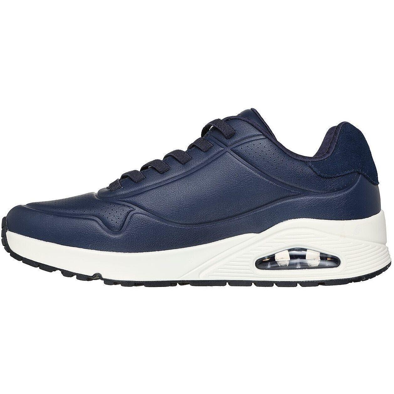 Scarpe da ginnastica Skechers Uno - Tailored Air, Blu, Uomini 3/5