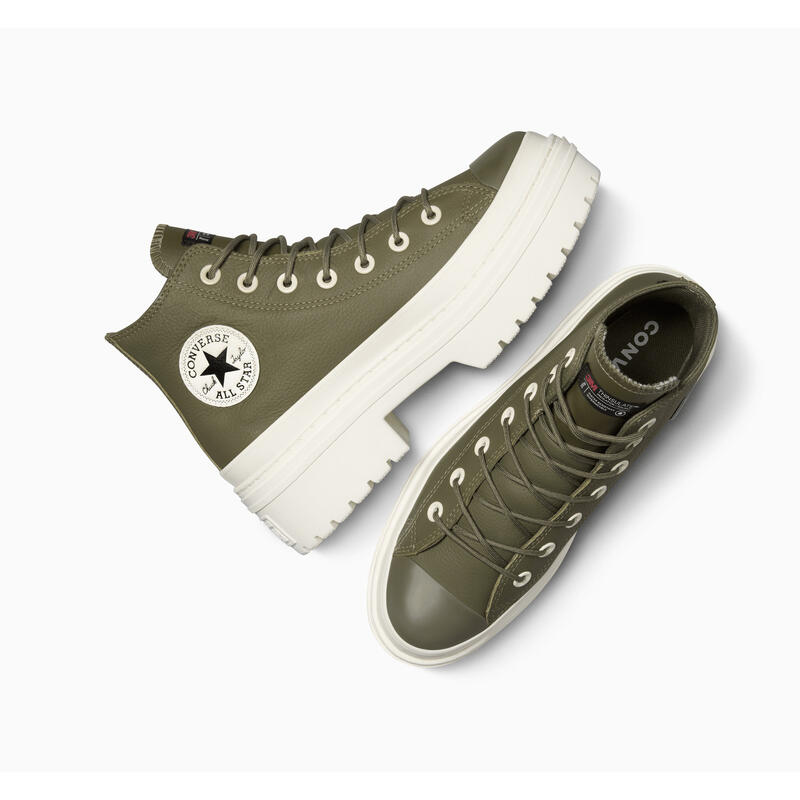 Pantofi sport unisex Converse Chuck Taylor As Lugged Heel, Verde