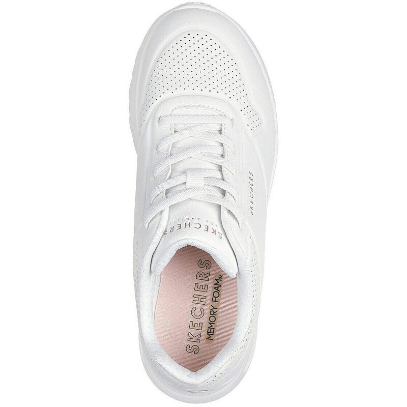 Pantofi sport femei Skechers Uno Lite - Lite Work, Alb