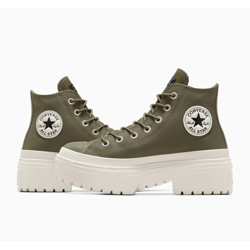 Pantofi sport unisex Converse Chuck Taylor As Lugged Heel, Verde