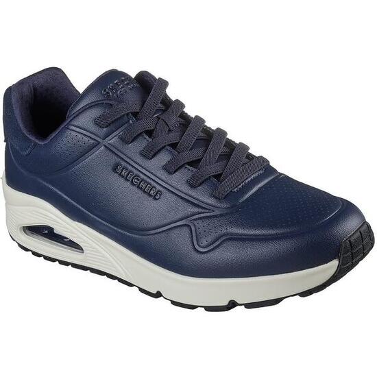 Baskets Skechers Uno - Tailored Air, Bleu, Hommes