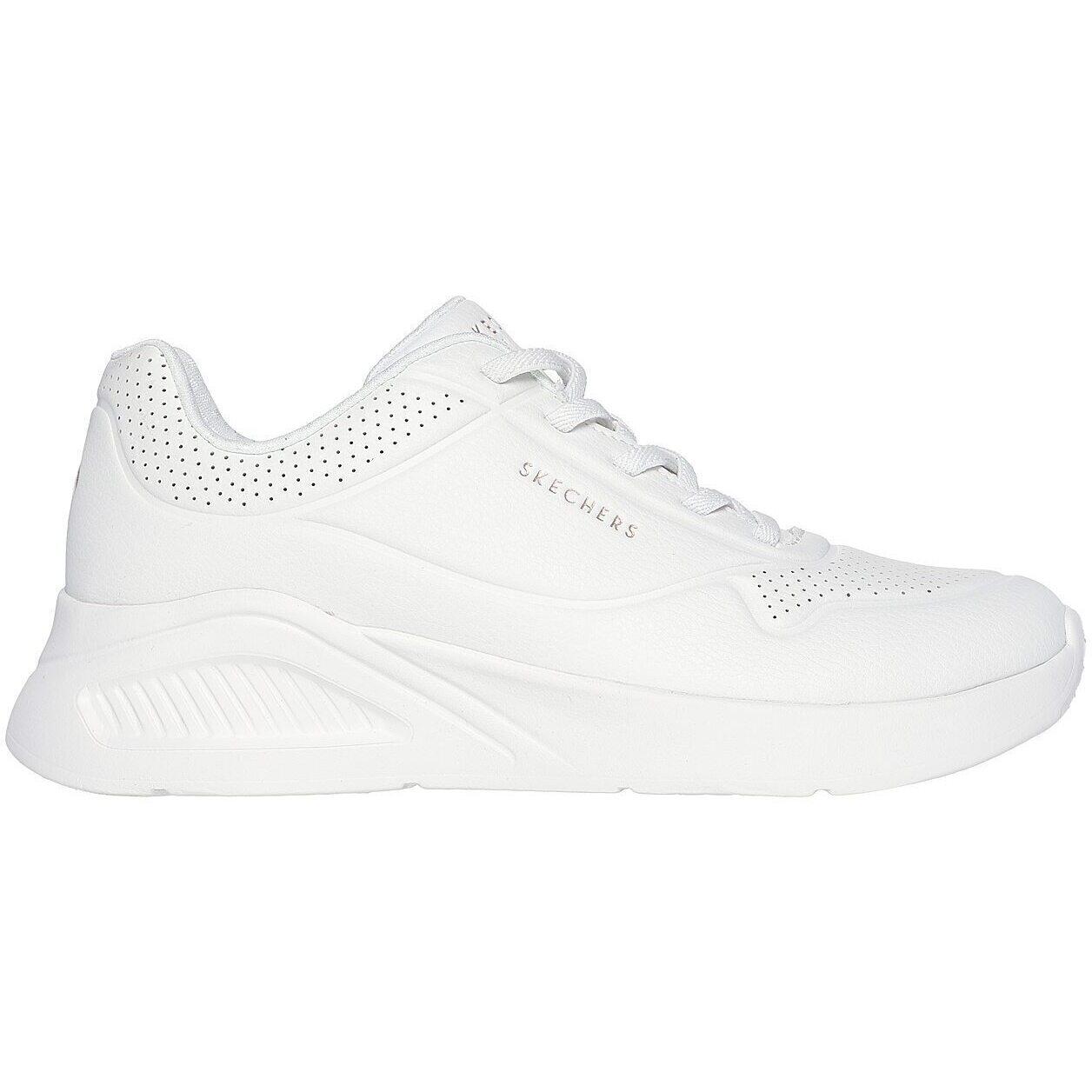 Baskets Skechers Uno Lite - Lite Work, Blanc, Femmes 5/5