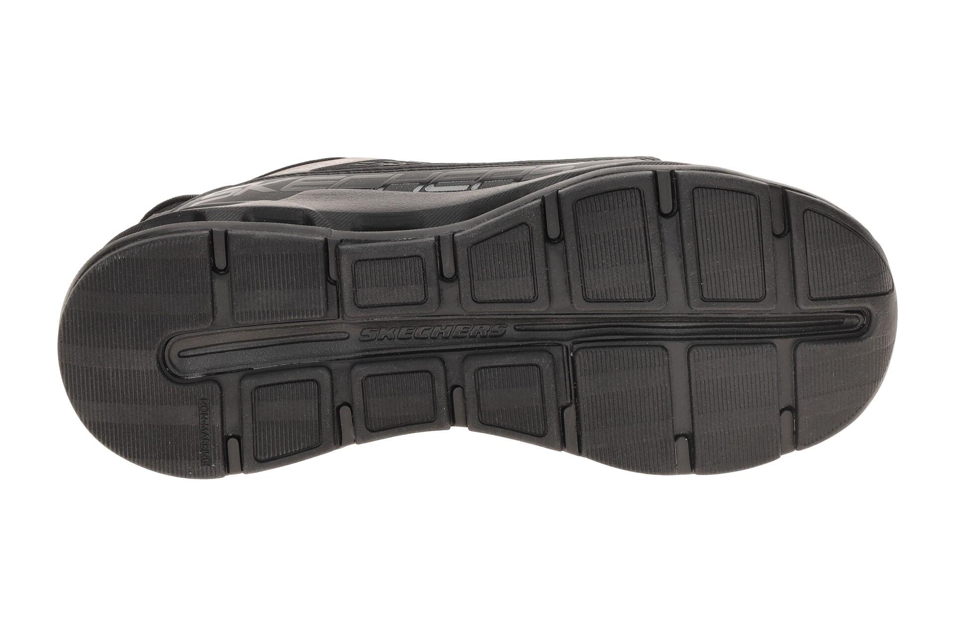 Baskets Skechers Glide-step - Vista, Noir, Enfants 7/7