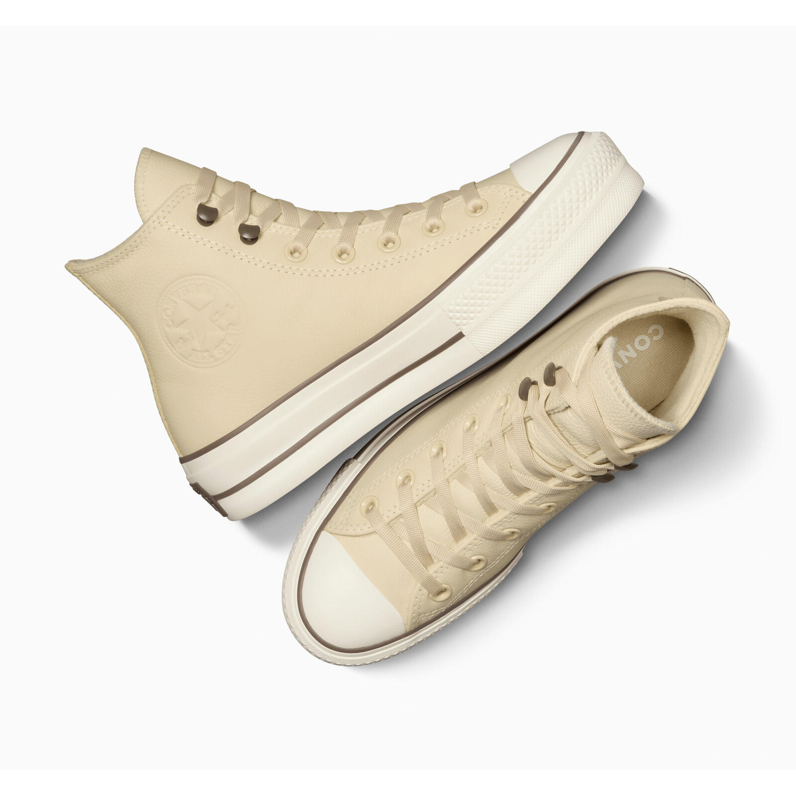 Baskets Converse Chuck Taylor All Star Lift, Beige, Unisexe 2/5