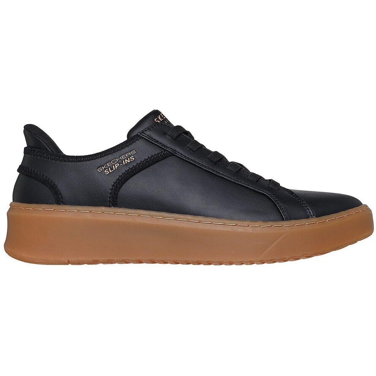Sneakers Skechers Court Break - Double, Zwart, Mannen 3/5