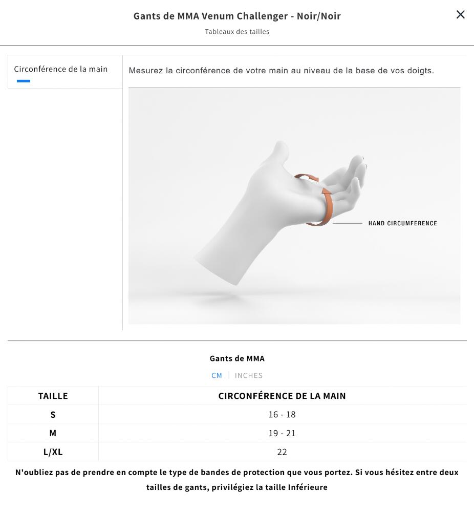 MMA gloves Venum Challenger 2.0 – Matte Black – S 4/6