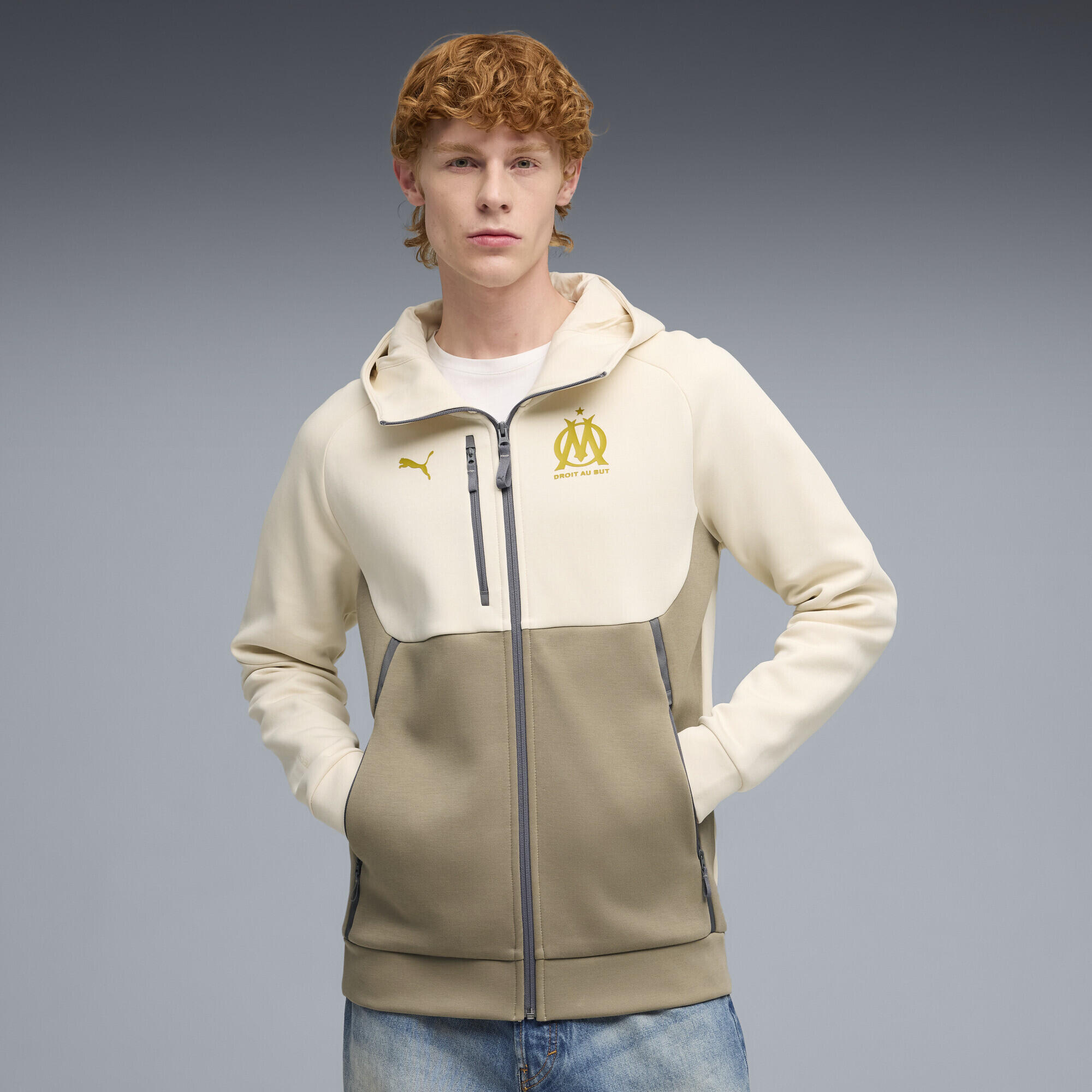 Veste à capuche zippée PUMATECH Olympique de Marseille Homme PUMA 2/6