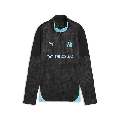 Maglia da training con zip corta Olympique de Marseille per ragazzi PUMA