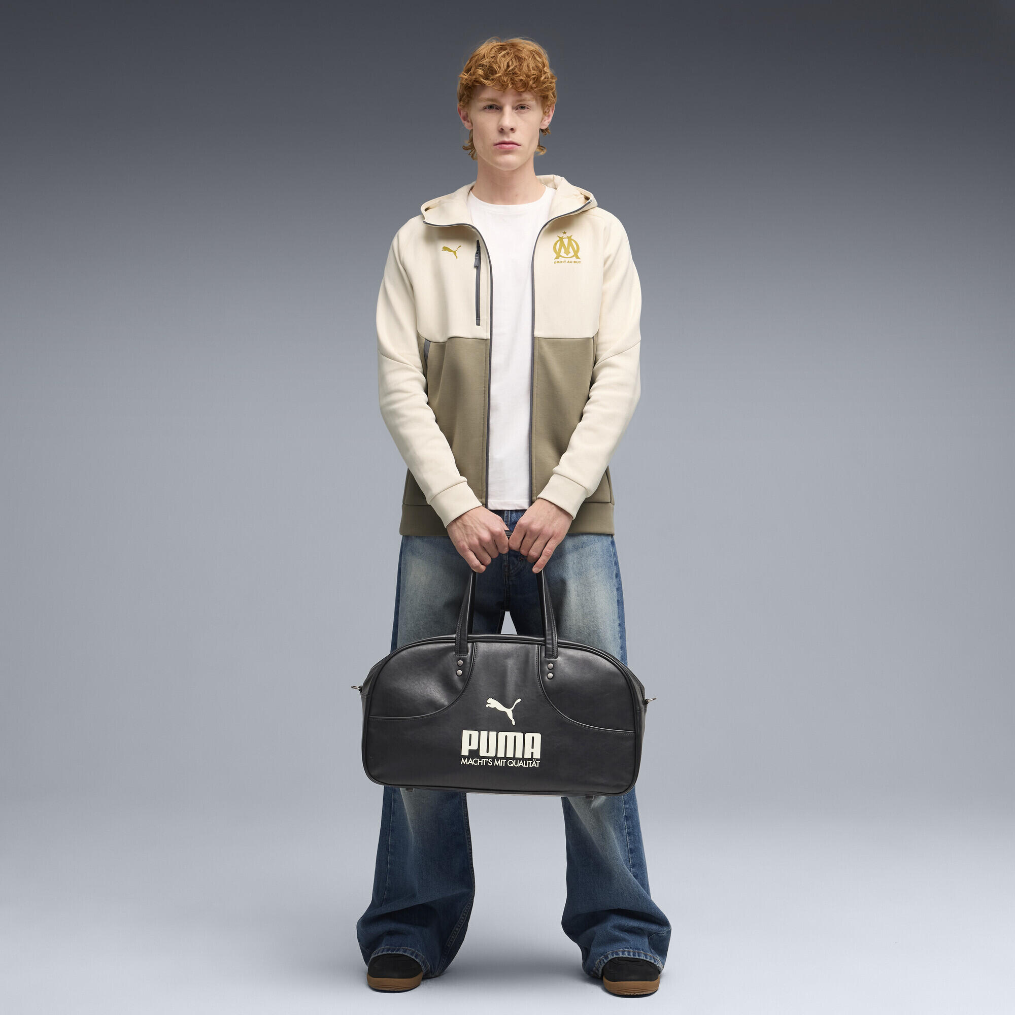 Veste à capuche zippée PUMATECH Olympique de Marseille Homme PUMA 4/6