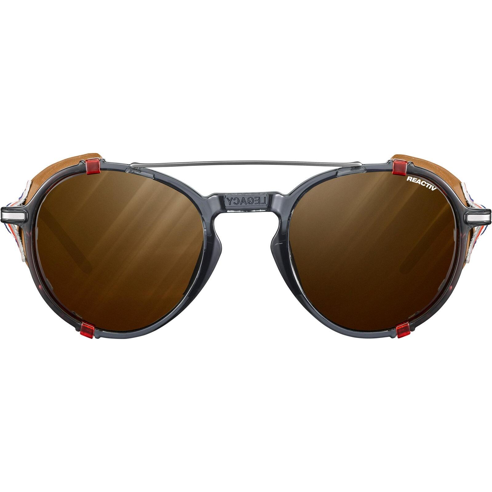 Hochgebirgsbrille Legacy Reactiv 2-4 Polarized schwarz durchscheinend-rot-braun 2/7