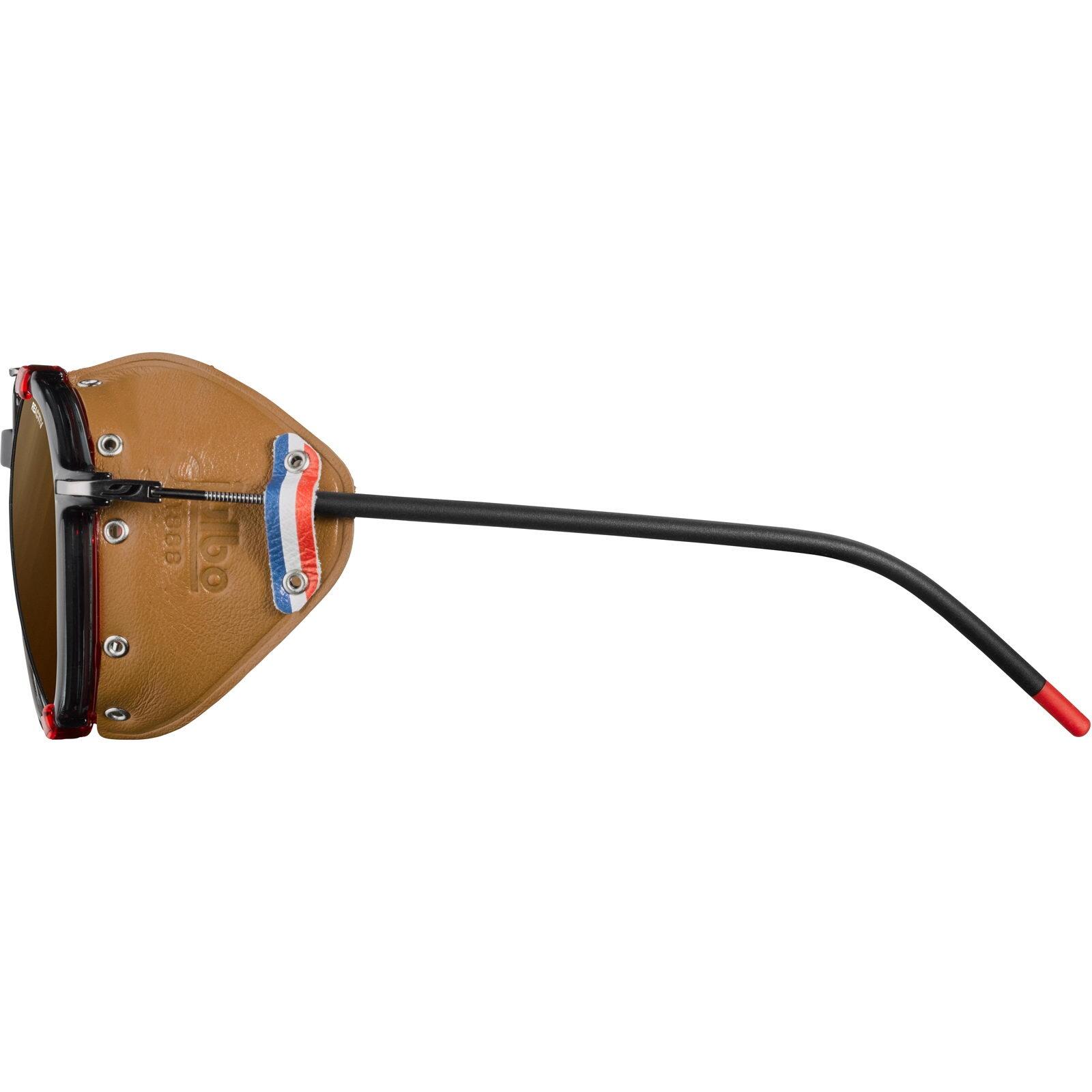 Hochgebirgsbrille Legacy Reactiv 2-4 Polarized schwarz durchscheinend-rot-braun 4/7