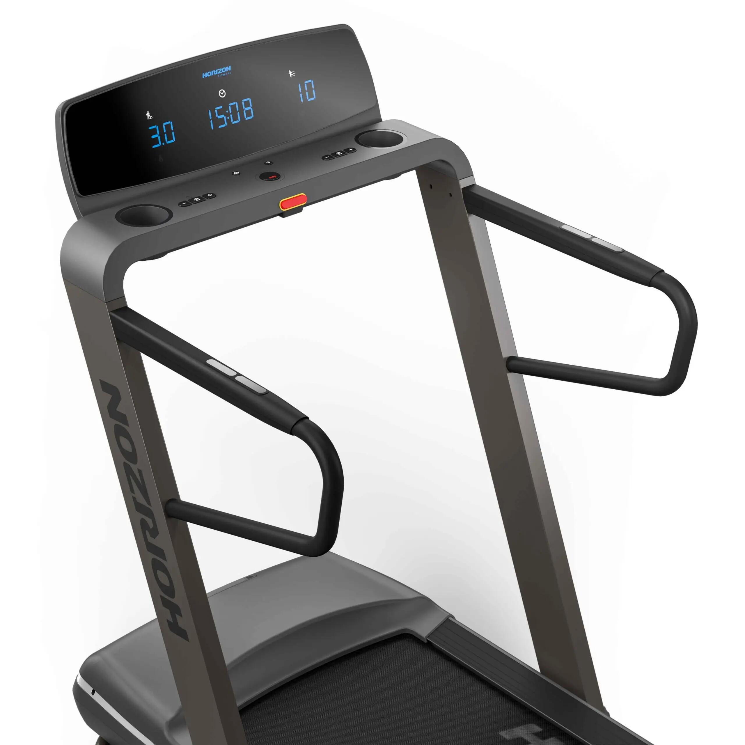 Horizon Omega Z Gri Koşu Bandı - PulseTrain Nabız Programlı, 3.0 HP Motor 2/6