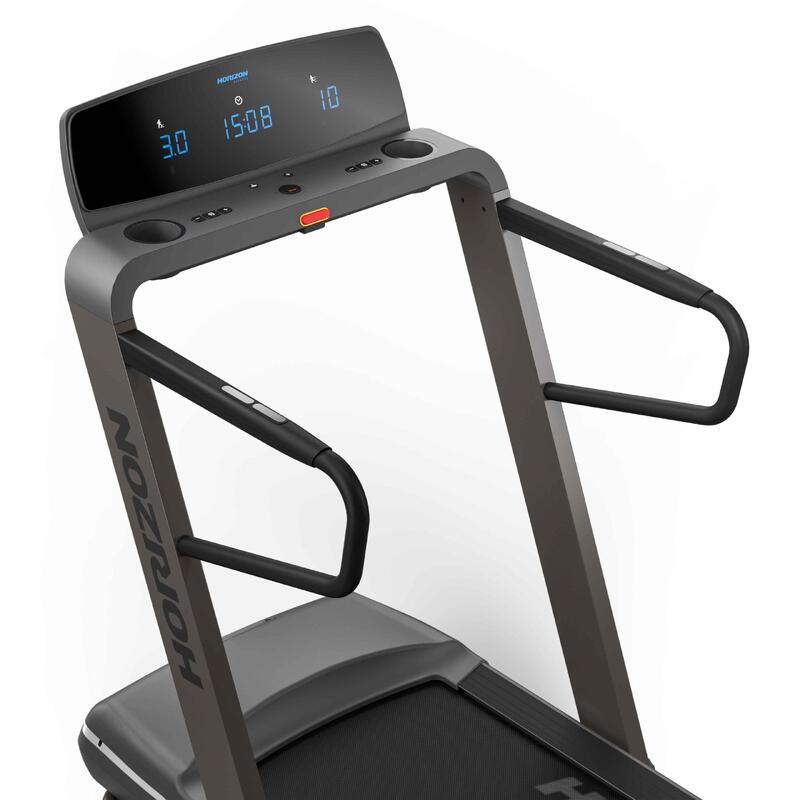 Horizon Omega Z Gri Koşu Bandı - PulseTrain Nabız Programlı, 3.0 HP Motor