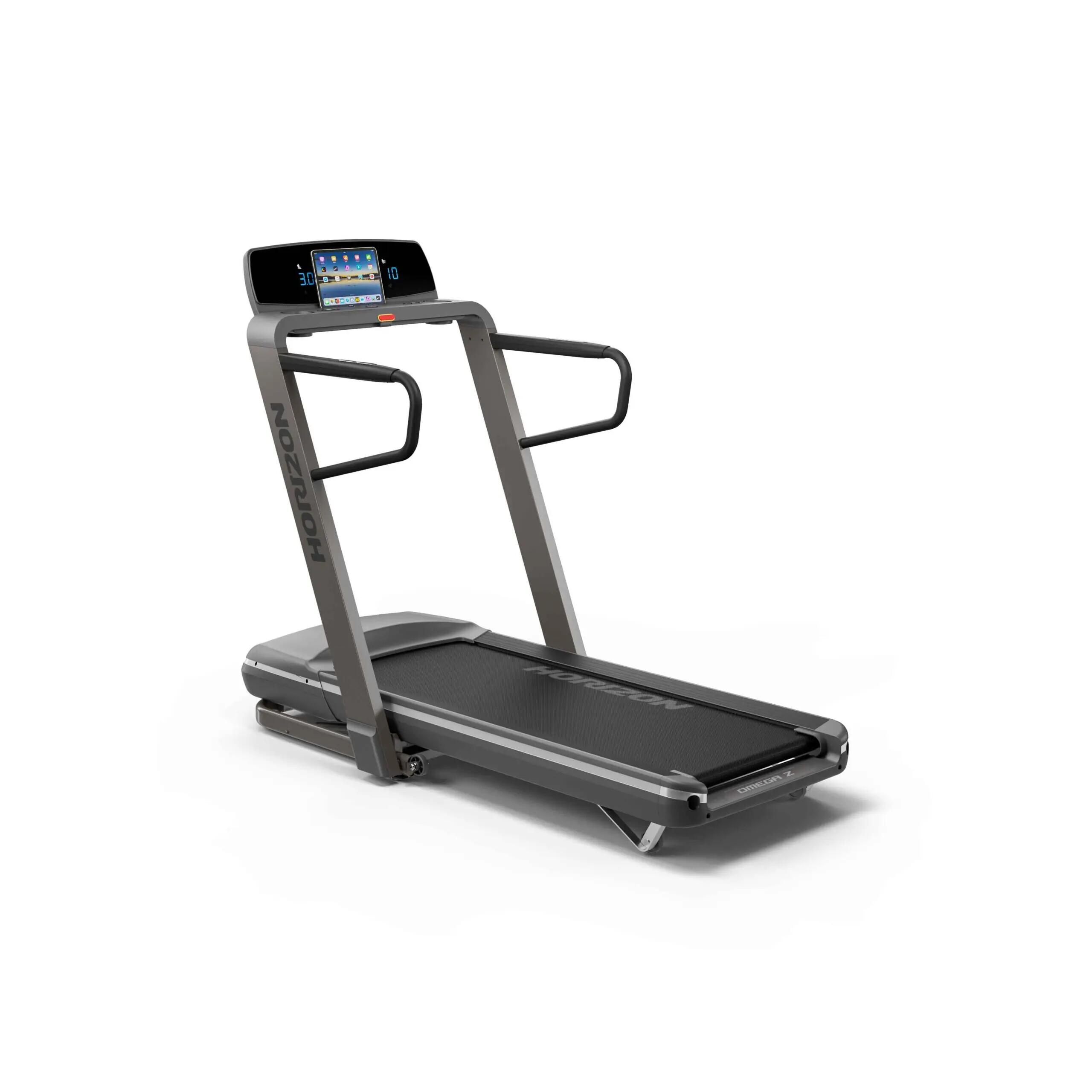 Horizon Omega Z Gri Koşu Bandı - PulseTrain Nabız Programlı, 3.0 HP Motor 6/6