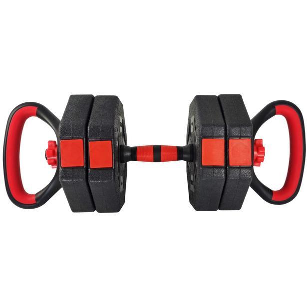 Zestaw do treningu siłowego 3w1 Eb Fit Hantla Kettlebell Uchwyt do pompek 7/7