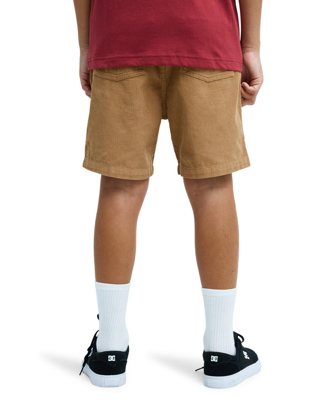 Short de marche à taille élastique TAXER Marron Garçon 2/4