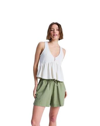 Short de plage taille élastique LEKEITIO BREAK Orange Femme