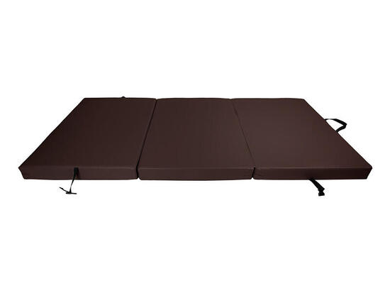 Materac gimnastyczny składany trzyczęściowy UNDERFIT 210 x 100 x 10 cm