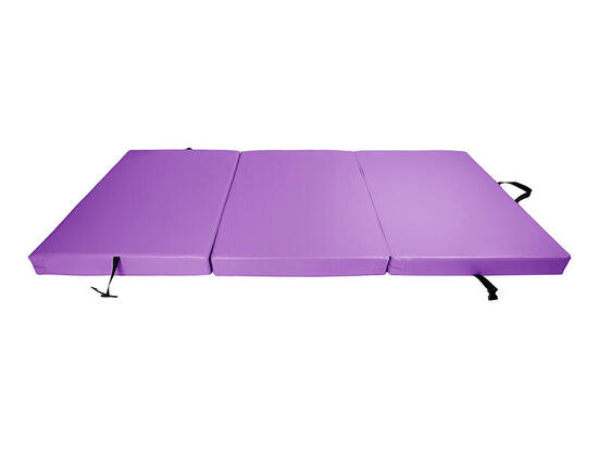 Materac gimnastyczny składany trzyczęściowy UNDERFIT 210 x 100 x 10 cm