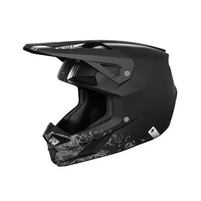 Casco Shot Speed Battle Black Matt