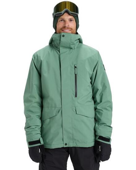 Technisch Snowjack MISSION SOLID Grün Heren
