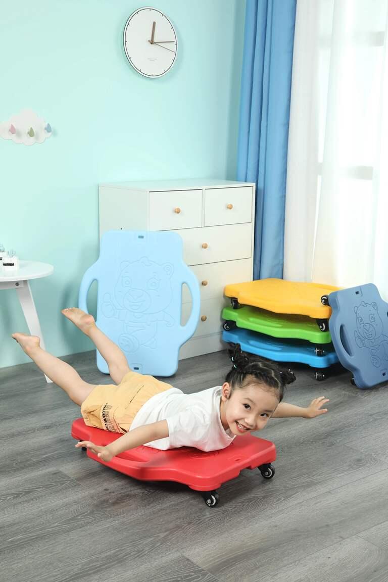 Kinder Fitness Rollbrett Kunststoff Räder Big Bear 4/7