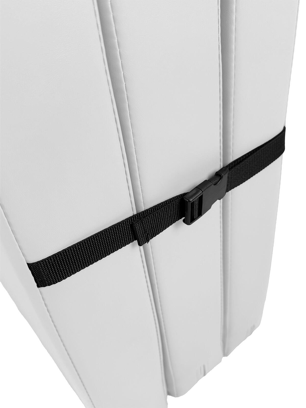 Materac gimnastyczny składany trzyczęściowy UNDERFIT 210 x 100 x 10 cm 4/4