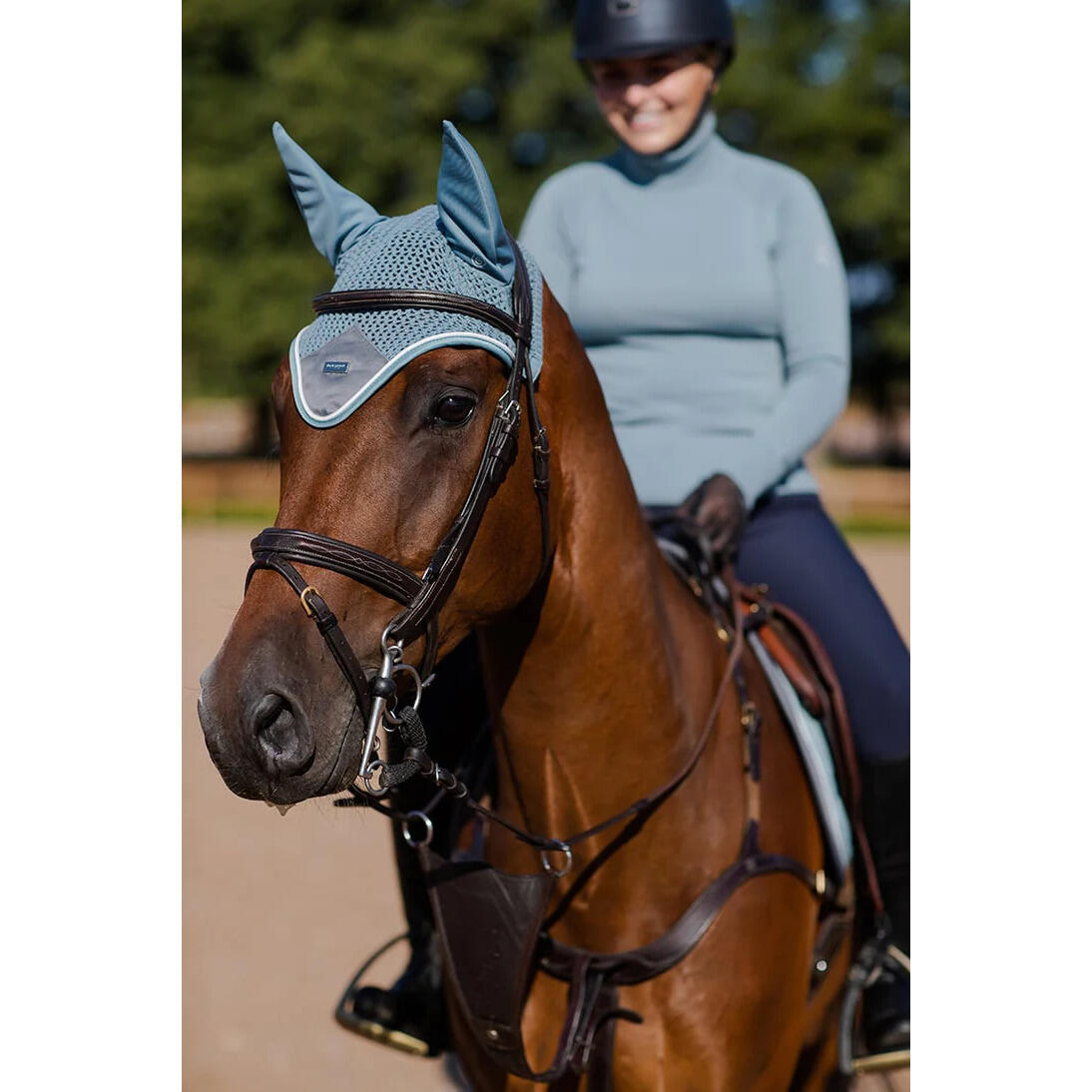 Lange Mütze für Pferde Equestrian Stockholm 3/4