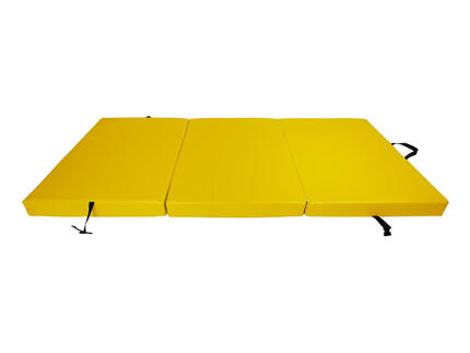Materac gimnastyczny składany trzyczęściowy UNDERFIT 210 x 100 x 10 cm